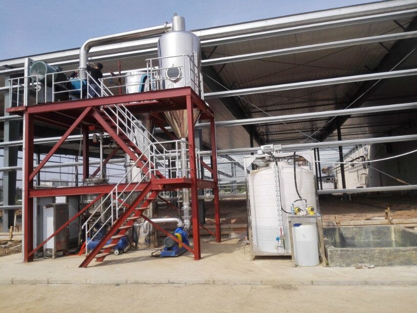 廢水蒸發(fā)器,三效蒸發(fā)器